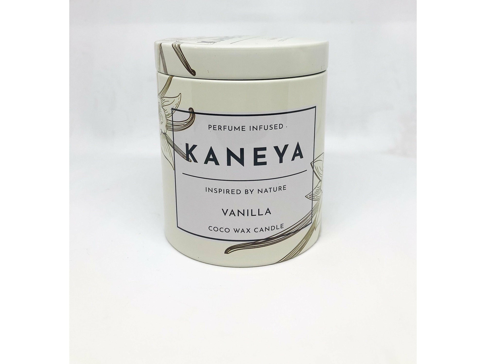 Vanilla Coco wax Tin Scented Candle