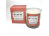 Khahili Lily and Amber Orchid Large Glass Scented Candle
