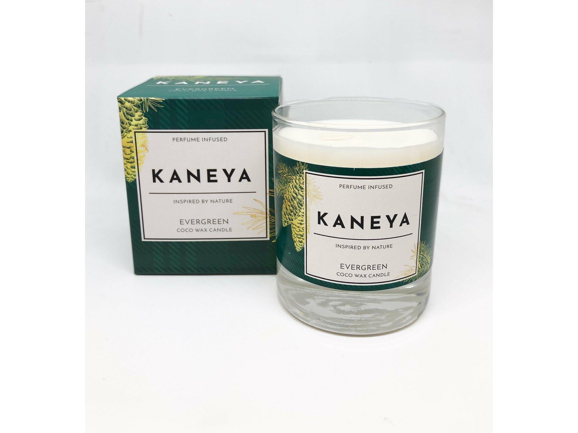 Evergreen Coco wax Candle