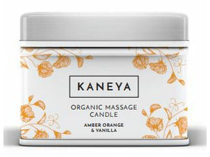 Amber Orange & Vanilla Therapy Massage Candle