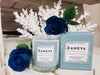 Blue Agave & Cacao Medium Glass Scented Candle