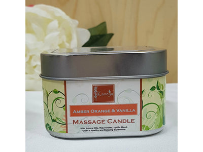 Tunisian Neroli & Rose Therapy massage candle